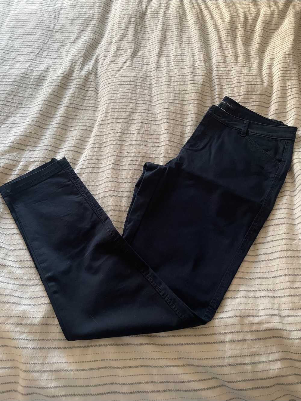 Denver Hayes Navy Ankle Pants